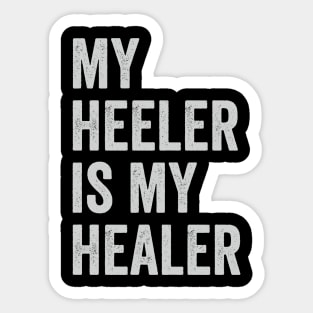 heeler Sticker